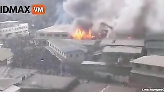 Solomon Islanders Burn Down Their Parliament B