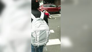 Teen Gang Fight Breaks Out In Brooklyn Streets - V