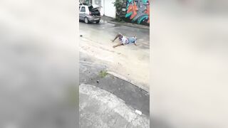 Thief Brutally Beaten In Serra, Brazil V