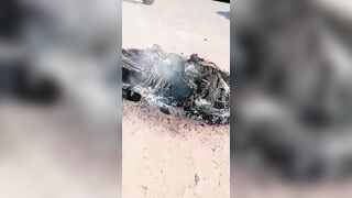 Thief Burned To Death By Angry Mob 