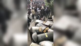 Things Go Off The Rails In Indonesia When Massive Mobs Organize Riots Against Africans