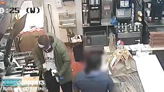 Thug Pulls Knife On McDonald's Employee And Steals Gold Nugget