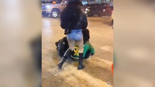 Kansas City, Missouri Mob Twerks Wife While Resisting Arrest