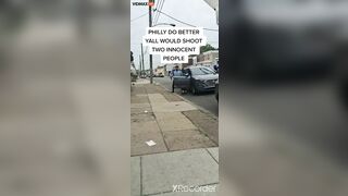 Two Black Women Argue And Attack Philadelphia Police Officers In Front Of Crowd