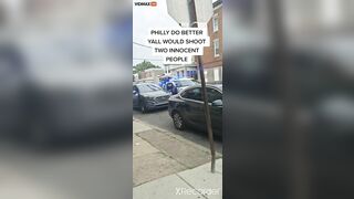 Two Black Women Argue And Attack Philadelphia Police Officers In Front Of Crowd