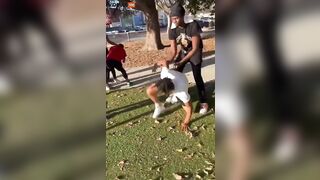 Two Families Clash In Park - Video - VidMax.com