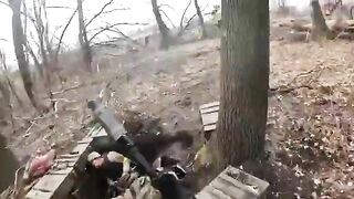 Two Russian Soldiers Caught Camping