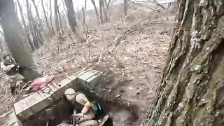 Two Russian Soldiers Caught Camping