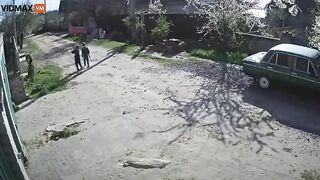 Accident Occurs After Two Ukrainian Children Find Loaded Rocket Launcher