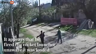 Accident Occurs After Two Ukrainian Children Find Loaded Rocket Launcher