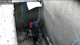 Two Robbers Beat Up The Old Lady And Robbed Her!