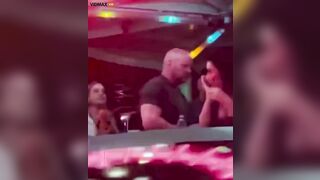 UFC Boss Dana White Was Slapped And Hit On The Back By His Wife