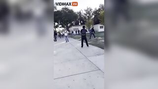 Video Shows The Moment A Student Was Stabbed During A Fight