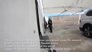 Video Shows The Moment Mexican Security Forces Captured The Plane