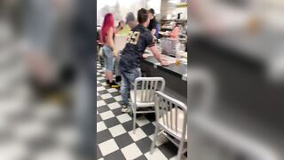 Waffle House Employee Argues With Customer