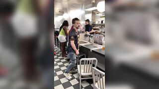 Waffle House Employee Argues With Customer