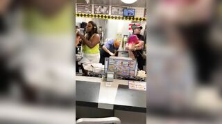 Waffle House Employee Argues With Customer