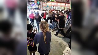 Watch A Group Of Black Men Attack A White Tourist In Hollywood