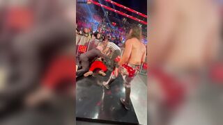 Watch WWE Star Seth Rollins Gets Attacked By T-fans