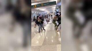 Fight Breaks Out Between Dozens Of People At Minnesota Airport