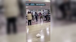 Fight Breaks Out Between Dozens Of People At Minnesota Airport