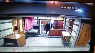 Crazy Footage Of The Attack On The Azerbaijani Embassy