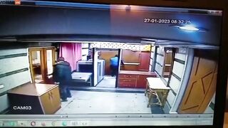 Crazy Footage Of The Attack On The Azerbaijani Embassy