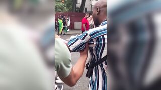 Woman Slaps Man First At Notting Hill Carnival