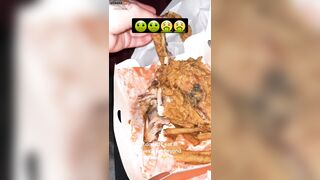 Woman Buys Fried Rat Instead Of Chicken From Popeyes - Video