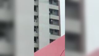 Woman Jumped From 10th Floor For Fear Of Being Accused