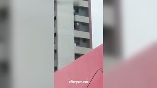 Woman Jumped From 10th Floor For Fear Of Being Accused