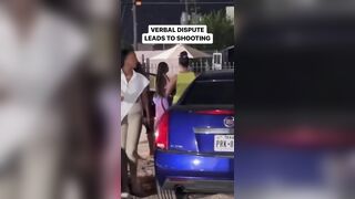 Woman Pulls Out Gun And Shoots Another Woman Tearing O