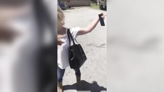 Woman Gets Slapped For Having A Say