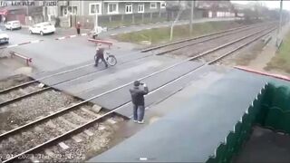 Woman Brutally Hit By Train At Intersection