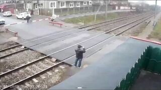 Woman Brutally Hit By Train At Intersection