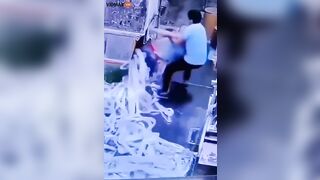 Worker Sucked Into Machine - Video - VidMax.com