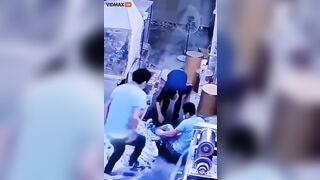 Worker Sucked Into Machine - Video - VidMax.com