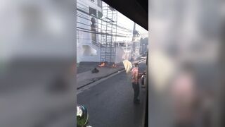 Worker Gets Electrocuted While Wearing Clothes