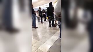 Teenagers Attacked A Young Woman In Stonestown Shopping Centre. United States, P