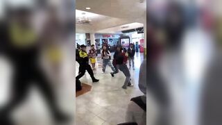 Teenagers Attacked A Young Woman In Stonestown Shopping Centre. United States, P