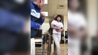 Hajin High School Teacher Caught "turning Off Camera"