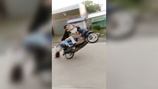 Couple Commit Suicide On Motorcycle 