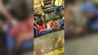 Man Falls On Subway Tracks And Is Torn To Pieces 