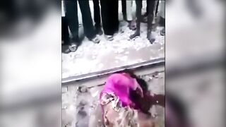 Suicide Attempt On A Train 