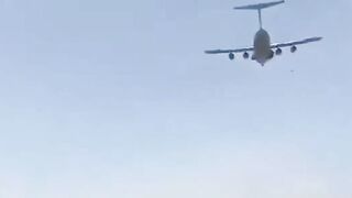 Afghans Board And Fall Off Plane 