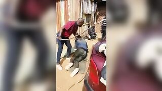 Africans Punished For Theft 