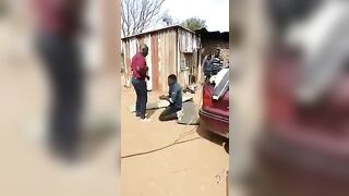 Africans Punished For Theft 