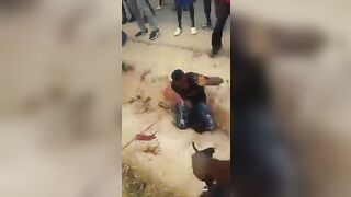 African Man Beaten To Death 