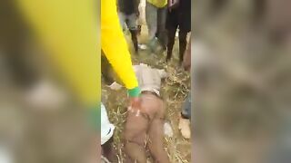 African Man Beaten To Death 