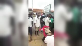 African Man Beaten To Death 